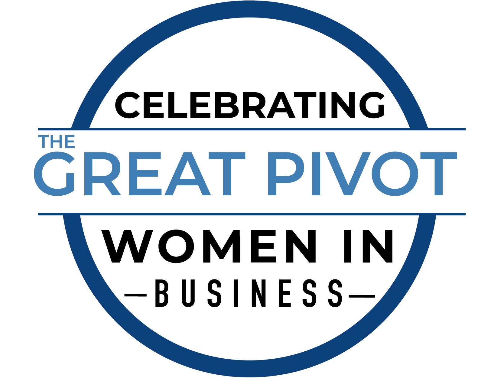 Celebrating The Great Pivot Women In Business Graphic